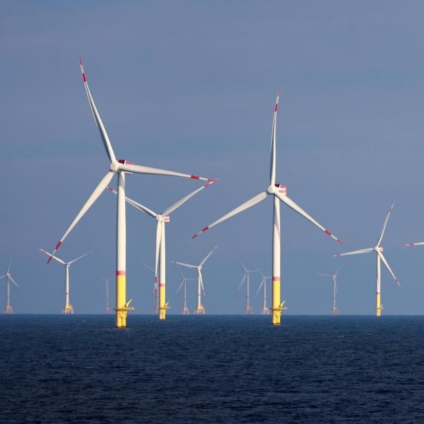 Wikinger offshore wind farm at Baltic Sea